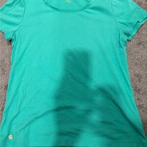 Lilly Pulitzer Turquoise Short Sleeve Tee